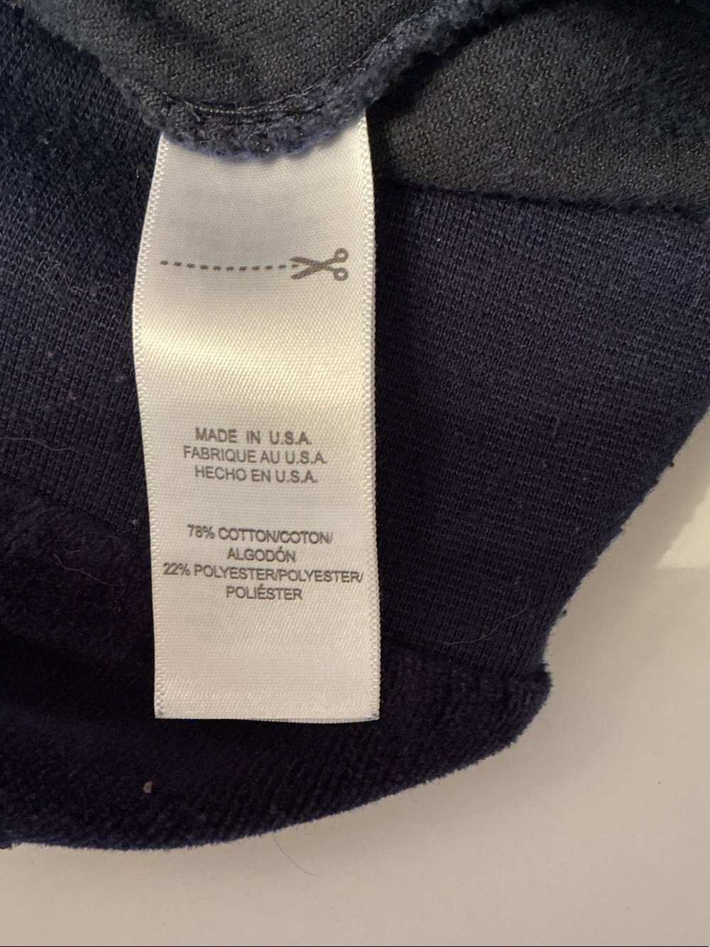Vintage Y2K Juicy Couture Navy Velour Zip Hoodie Joggers Tracksuit Sz L fits S - Picture 11 of 14